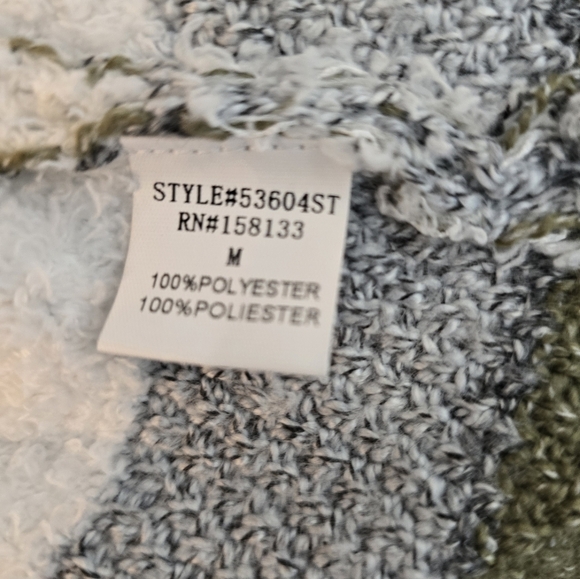 Pink Clover Womens Millicent Long Sleeve Cardigan Multicolor Stripped Medium New - Picture 6 of 11